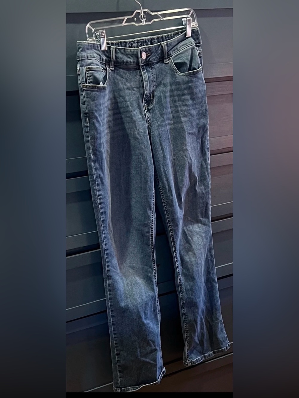 M Jeans By Maurices Women’s Size 12 Long Mid Rise Fit & Flare Bootcut Style Jean